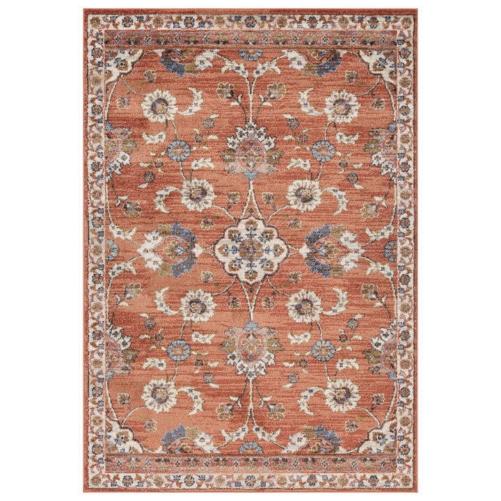 HomeRoots Floral Area Rug
