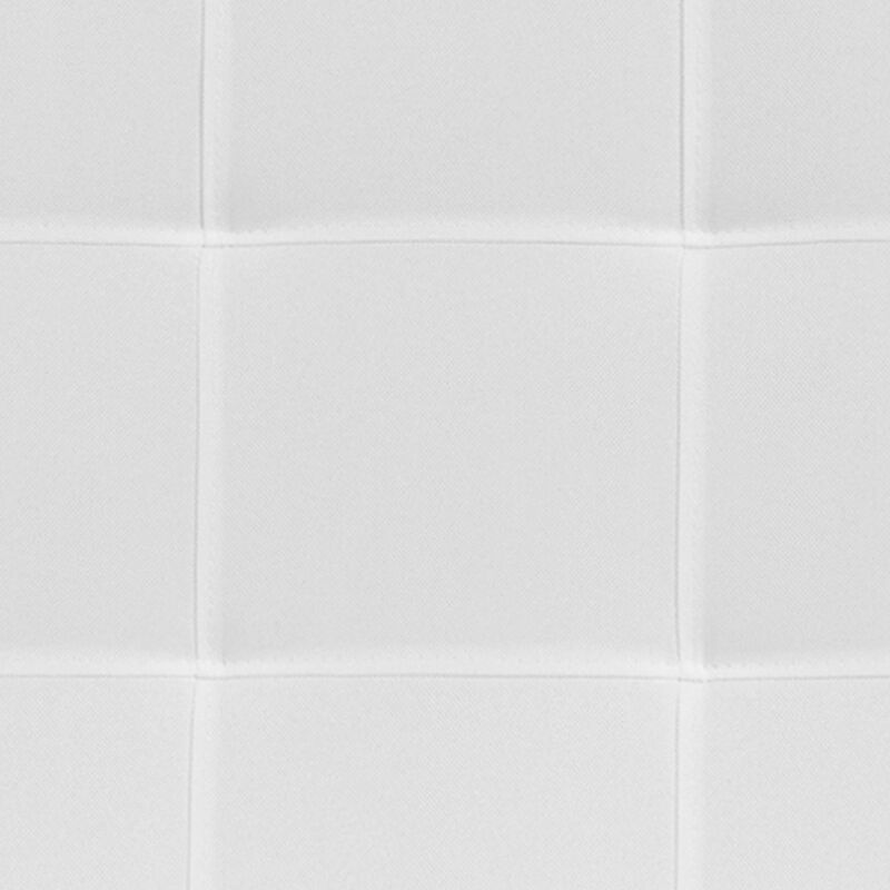 Flash Furniture Tufted Upholstered King Size Headboard in White Fabric image number 5