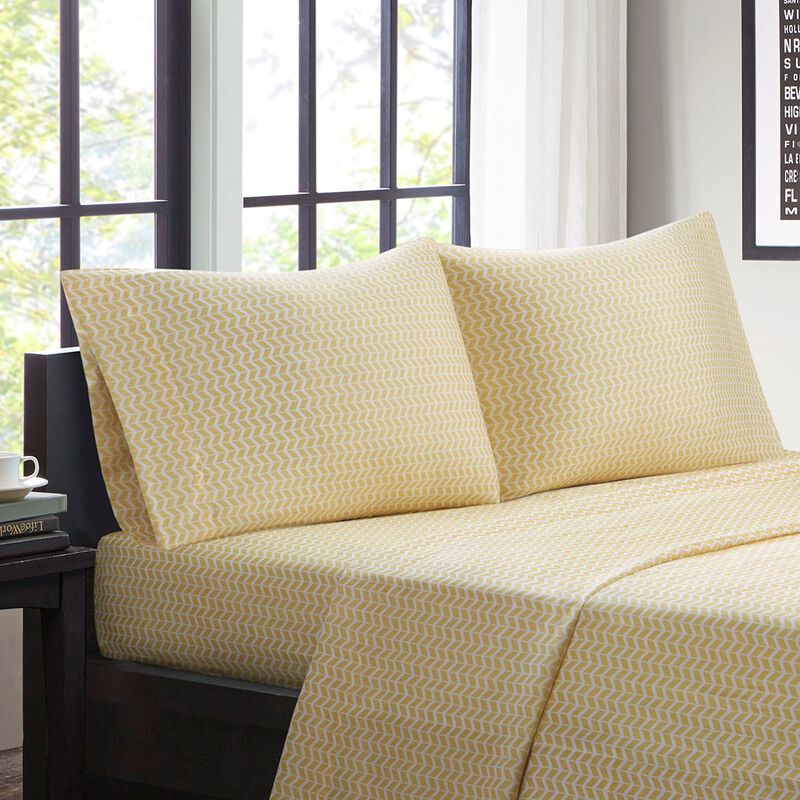 Gracie Mills Hazel Vivid Printed Microfiber Sheet Set