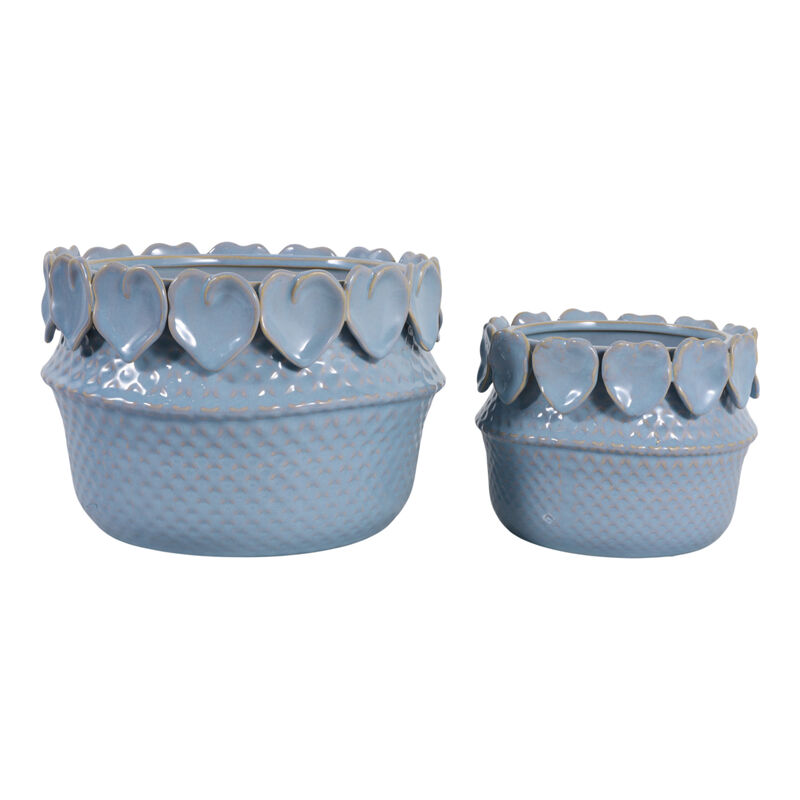 Fallonrun Blue Planters S/2 image number 0