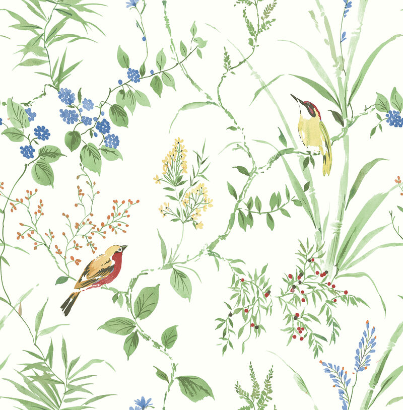 Imperial Garden Wildflower Wallpaper image number 1