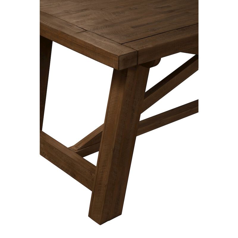 Alpine Furniture Newberry Rectangular Dining Table, Medium Brown