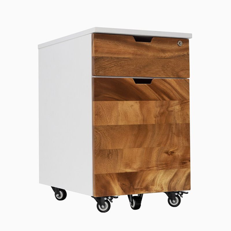 Desky Wooden Minimal Filing Cabinet image number 0