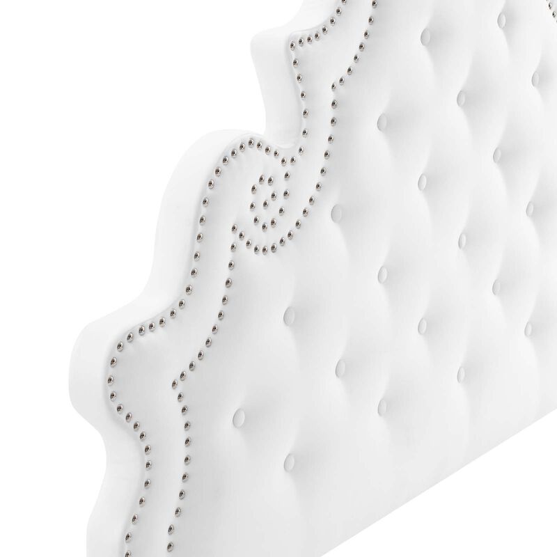 Modway - Gwyneth Tufted Performance Velvet Full Platform Bed image number 4