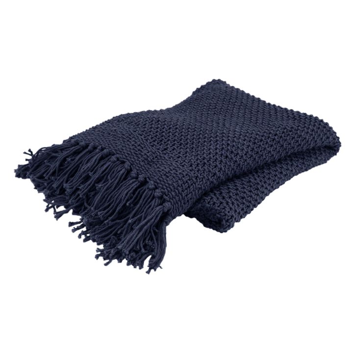Indigo 50" x 60" Throw Blanket