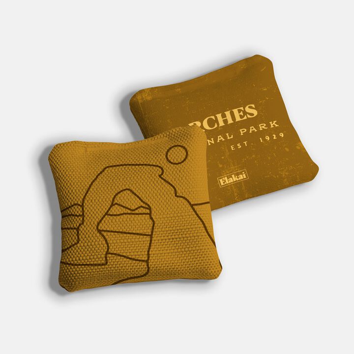 4-in Travel Dual-Sided Cornhole Bags | National Parks Collection