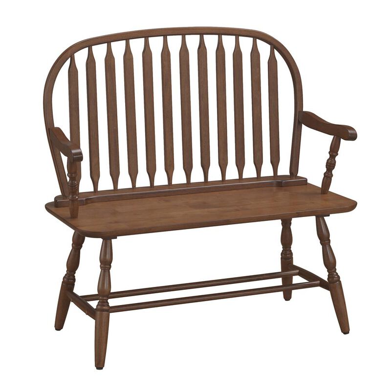 Carolina Living Windsor Bench - Elm