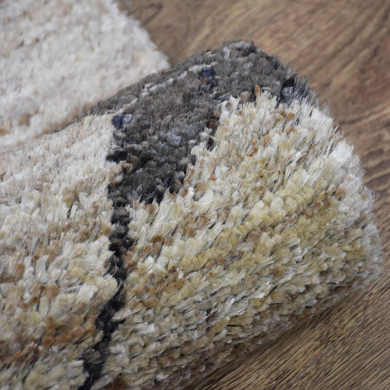 HAND KNOTTED JUTE ECO-FRIENDLY Contemporary AREA RUGS  - Rectangle Contemporary, High Pile, Natural Fiber, Outdoor Indoor Handmade Area Rugs for Living Room (J00070) image number 6