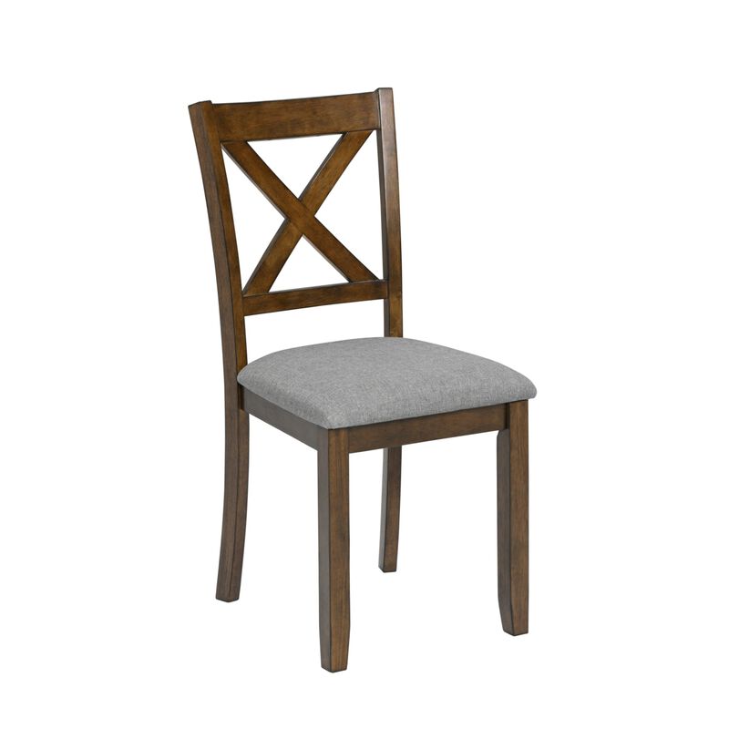Garpvu 6‑Piece Rectangular Wood Dining Set image number 8