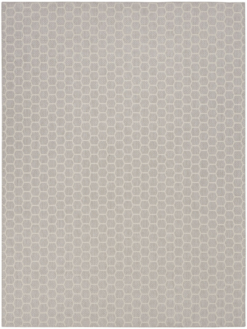 HomeRoots Geometric Indoor Outdoor Area Rug image number 0