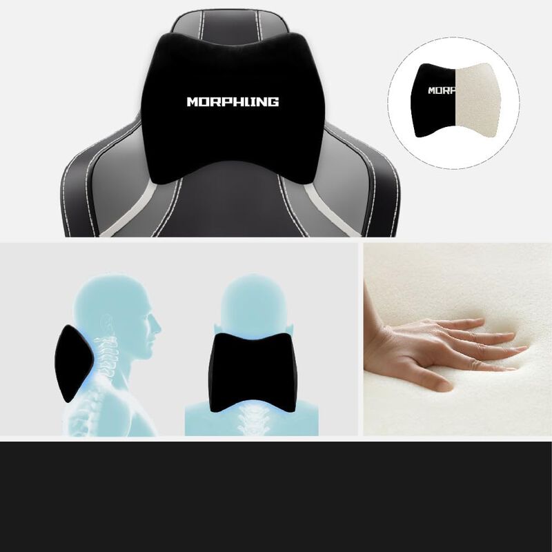 Morphling Ergonomic Gaming Chair,Adjustable Office Computer Chair with Dynamic Lumbar Support and Thicken Seat,Enlarge and Widen Ergonomic Office Computer Chair Heavy Duty Gaming Chair (C-L42R)