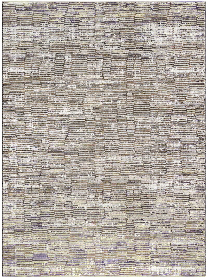 Sustainable Trends SUT06 Ivory/Mocha 9' x 12' Rug