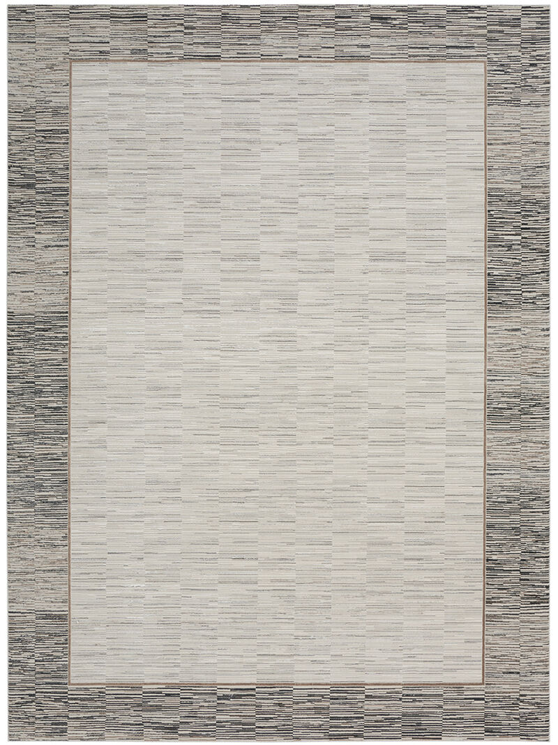 Desire DSR02 Gray/Black 9' x 12' Rug
