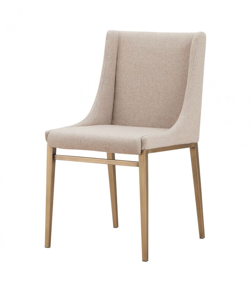 Contemporary Dining Chairs – Set of Two Comfortable Seats