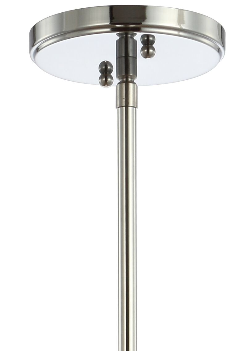 Kurtz Adjustable Drop Metal/Glass LED Pendant