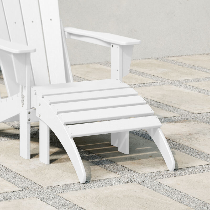 WestinTrends Outdoor ottoman for Adirondack chair