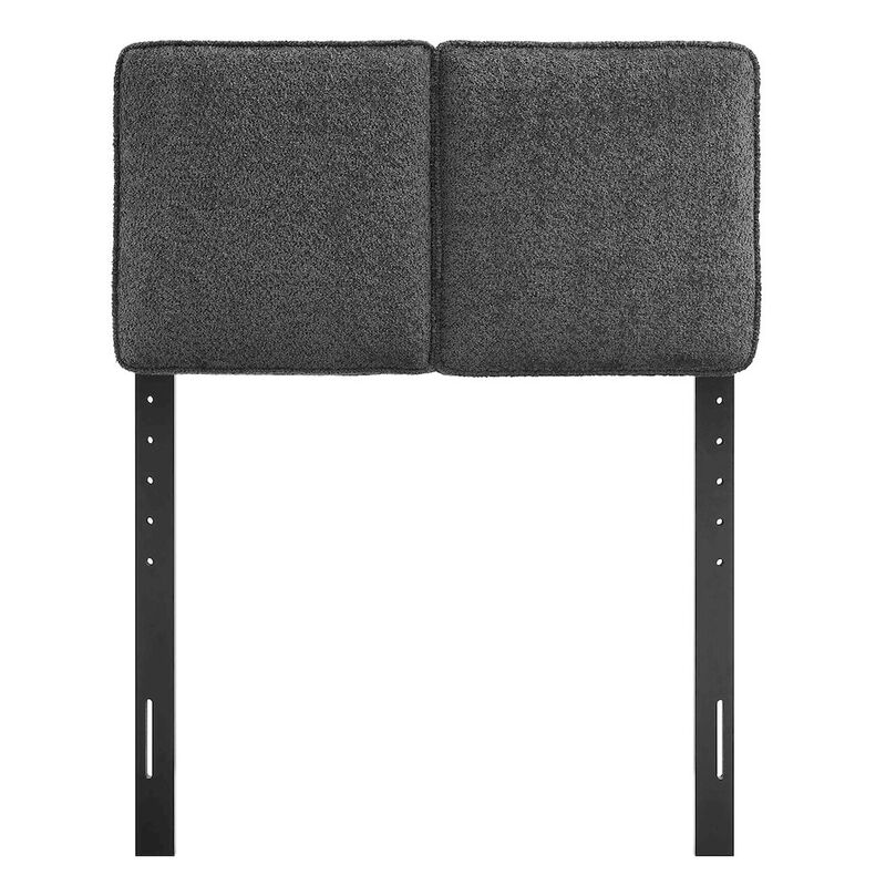 Lindee Boucle Fabric Twin Headboard image number 0