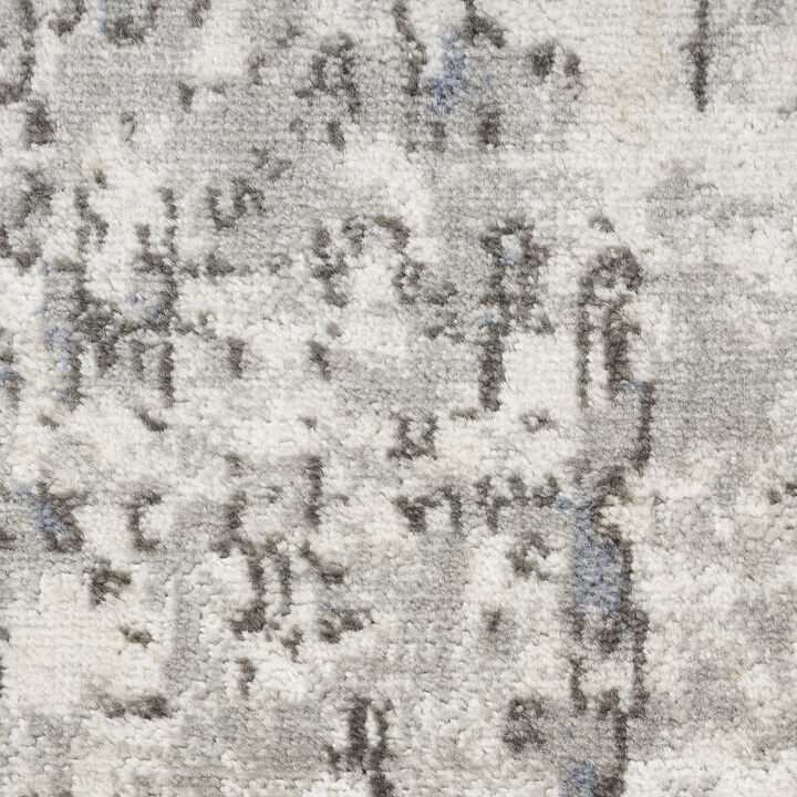 HomeRoots Abstract Power Loom Area Rug