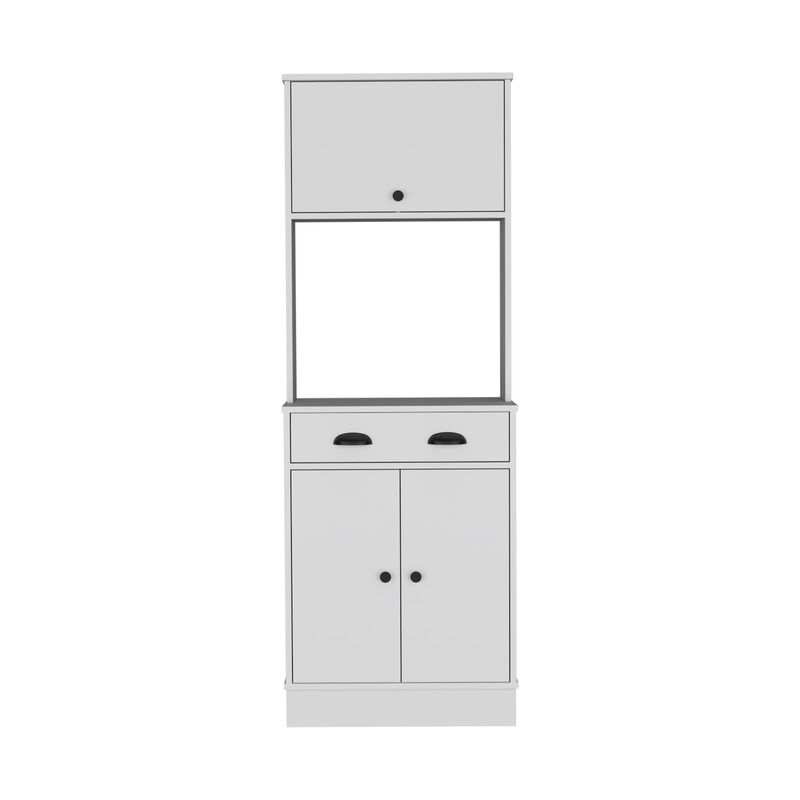 Tampa Kitchen Pantry with Drawer and 2 Cabinets