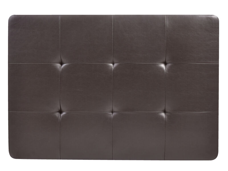 Revere Faux Leather Upholstered Storage Ottoman image number 4