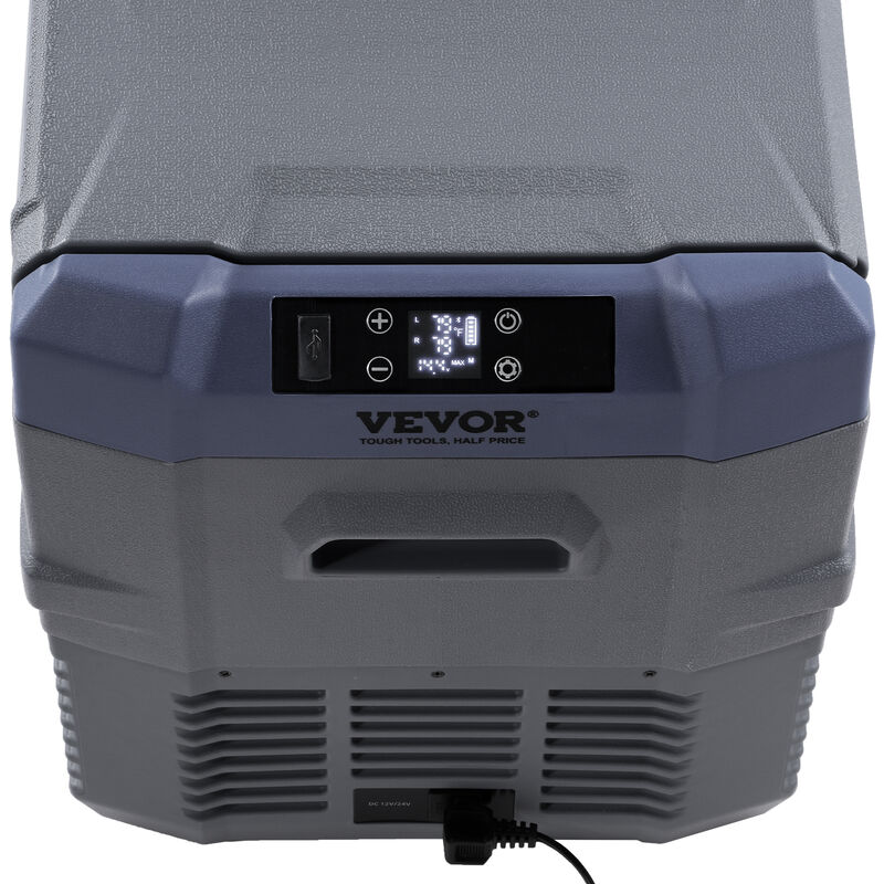 VEVOR Portable Car Refrigerator Freezer Compressor 32 L Dual Zone for Car Home image number 9