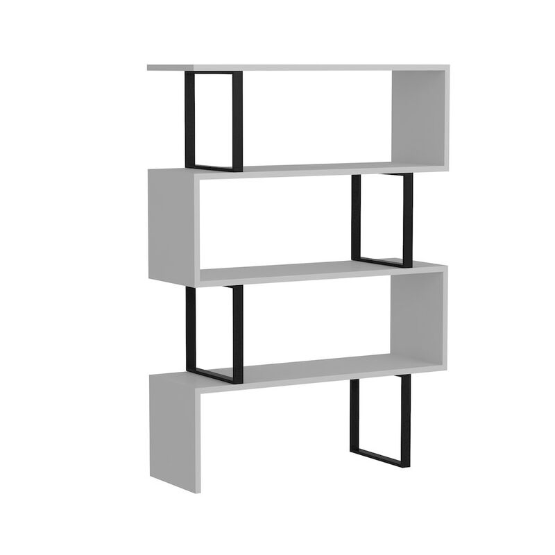 Decorotika Adriana Bookcase White&Black