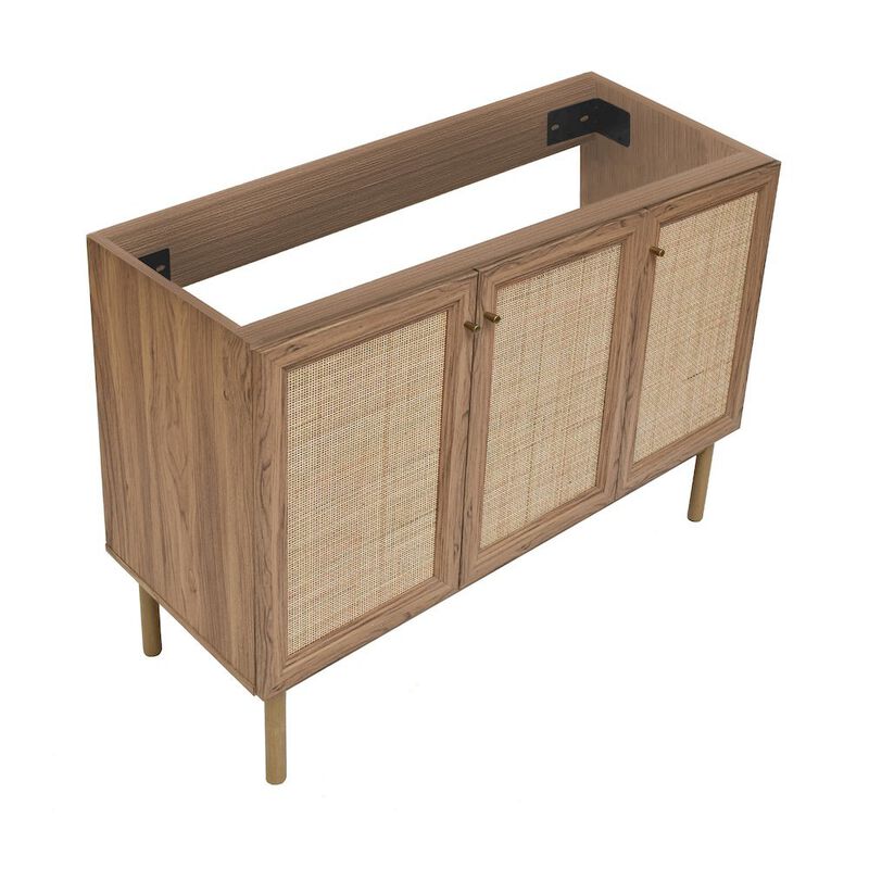 Classe 48" Bathroom Vanity in Oak-Cabinet Only image number 2