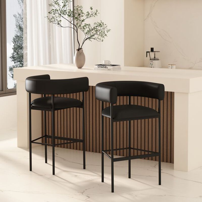 Onda Black Barstool image number 1
