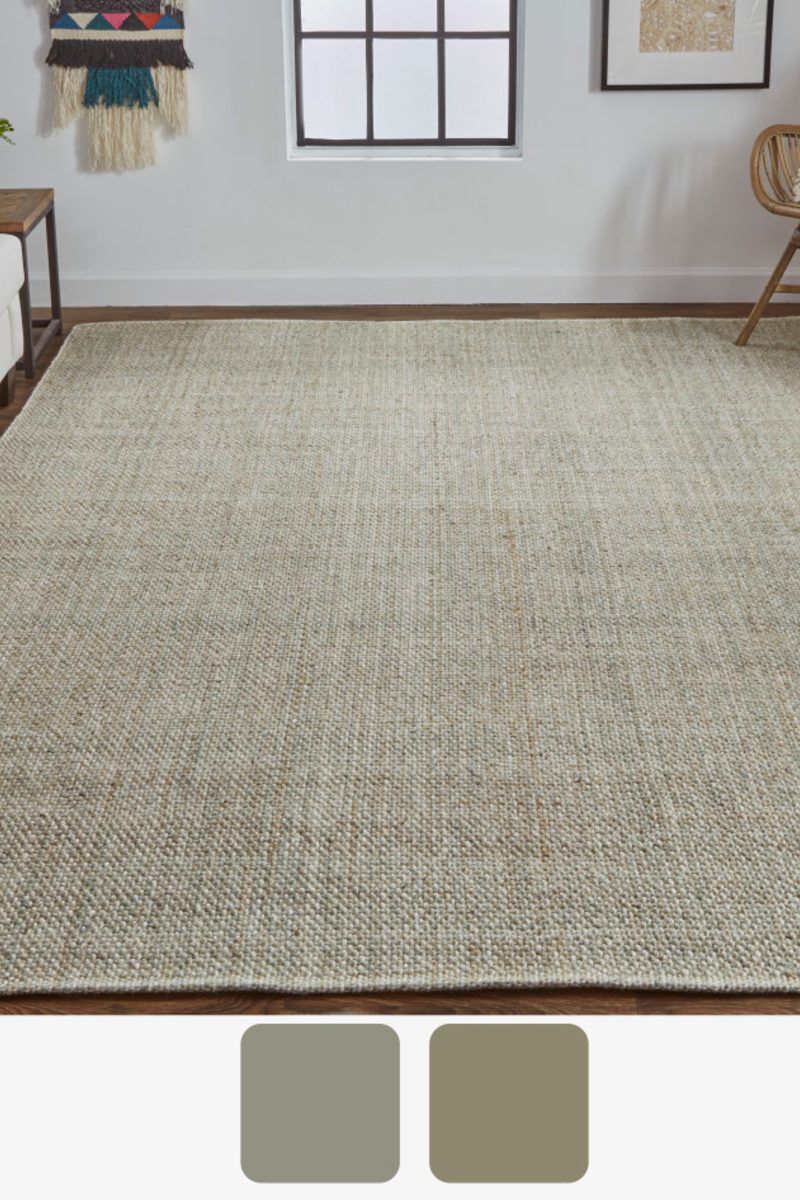 Naples 0751F Green 10' x 14' Rug image number 4