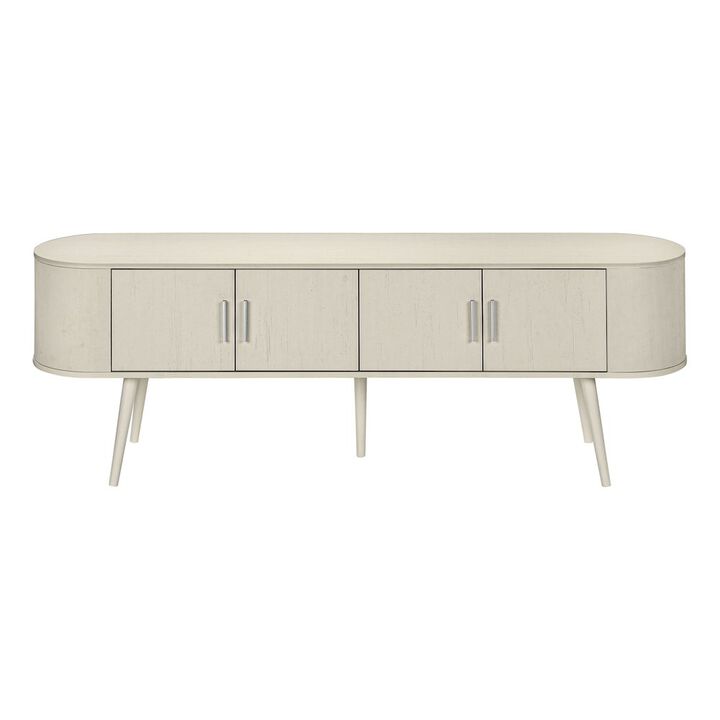 Contemporary Tv Stand in White color