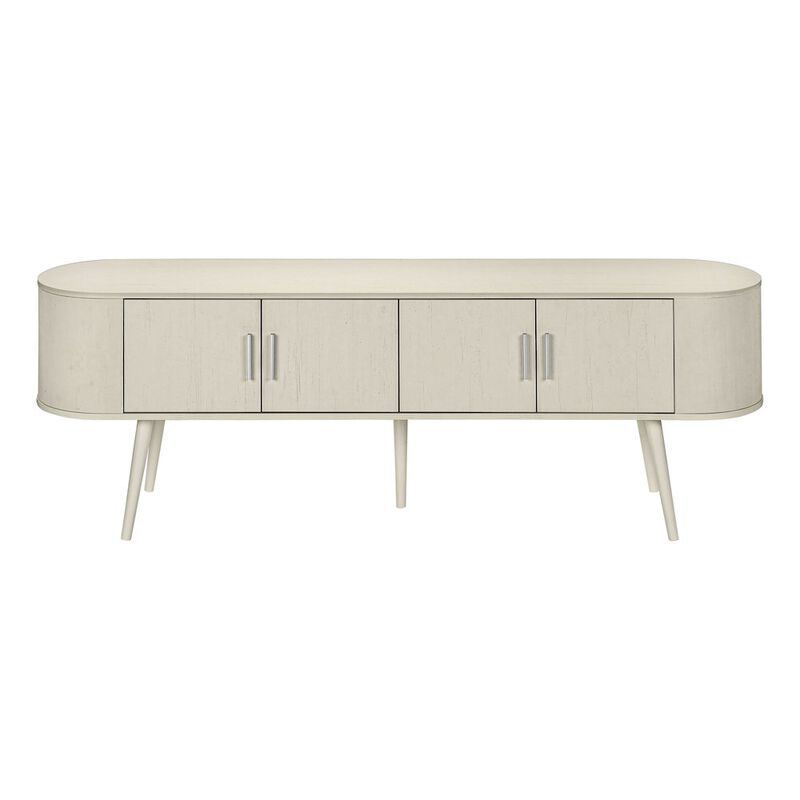 Contemporary Tv Stand in White color