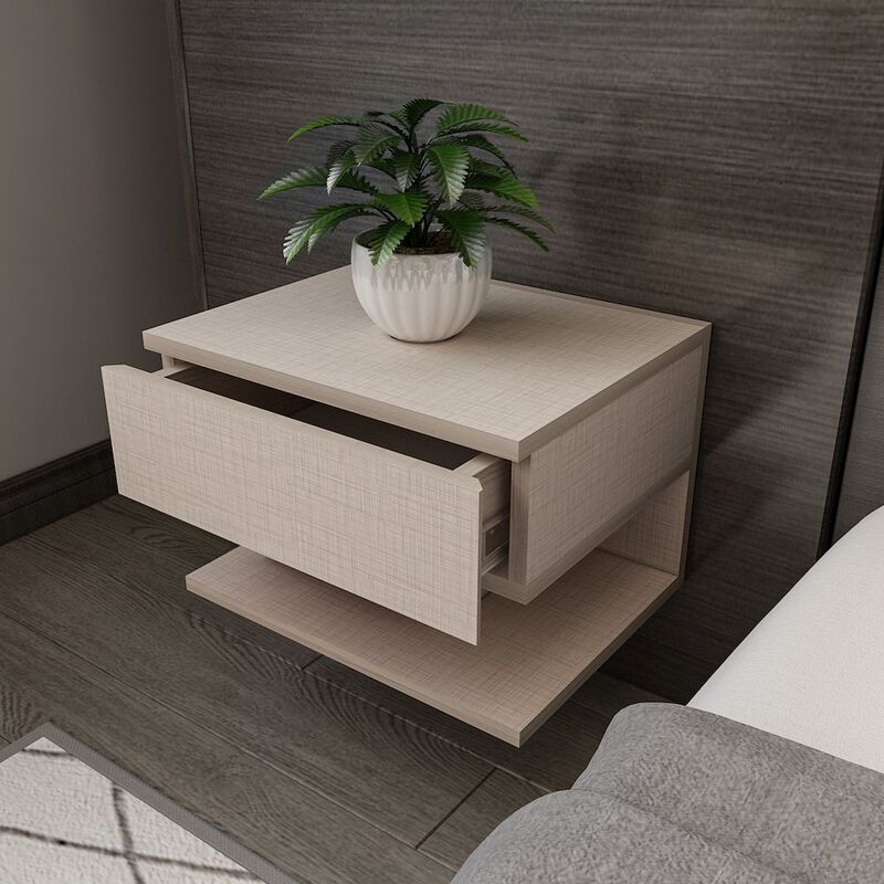 Decorotika Vivid Nightstand Beige