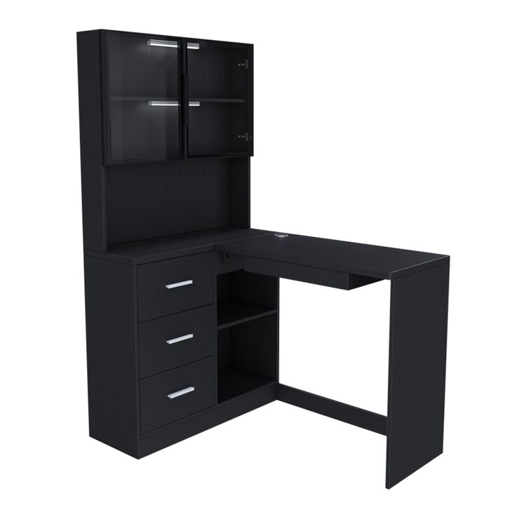 Megbro Corner L-Shaped Computer Desk