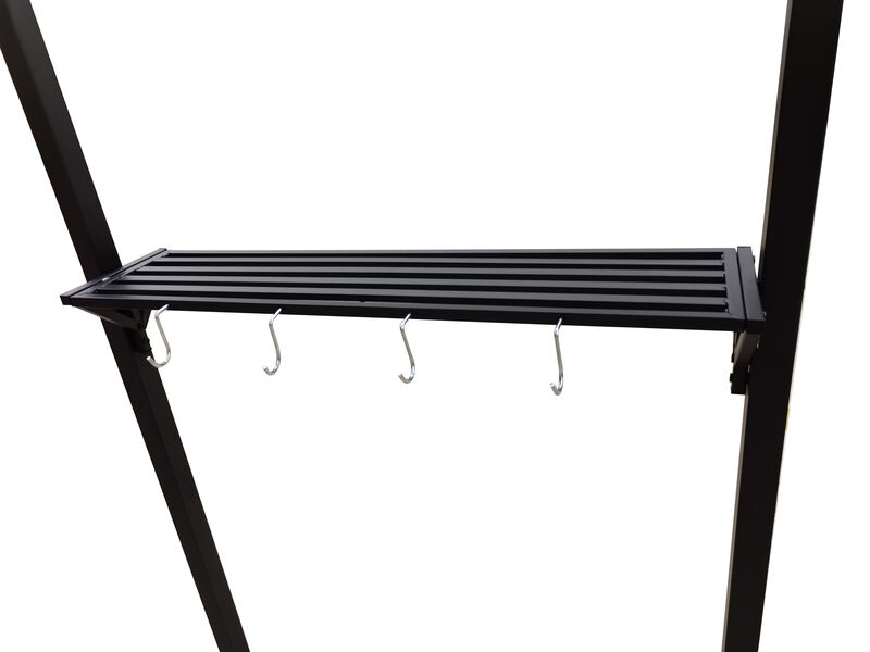 Streamdale 8x4ft Metal Grill Gazebo with Soft Top Steel Frame Hooks and Bar Counters image number 6
