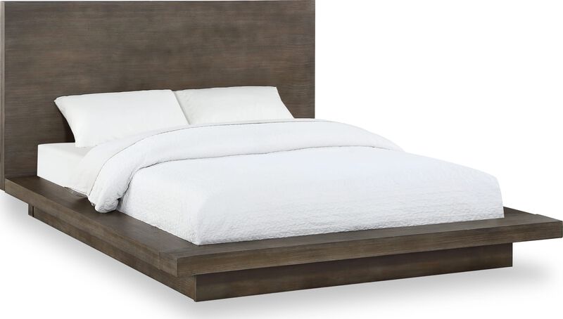 Melbourne Full-Size Panel Bed in Dark Pine