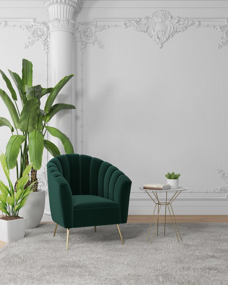 Rosemont Green Accent Chairs (Set of 2)