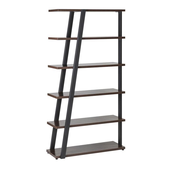 Mirella&trade; 5 Shelf Bookshelf Southern Tobacco
