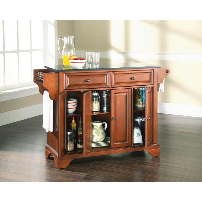 Lafayette Granite Top Full Size Kitchen Island/Cart