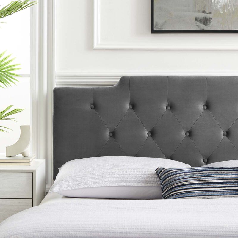Modway - Juliet Tufted Full/Queen Performance Velvet Headboard image number 7