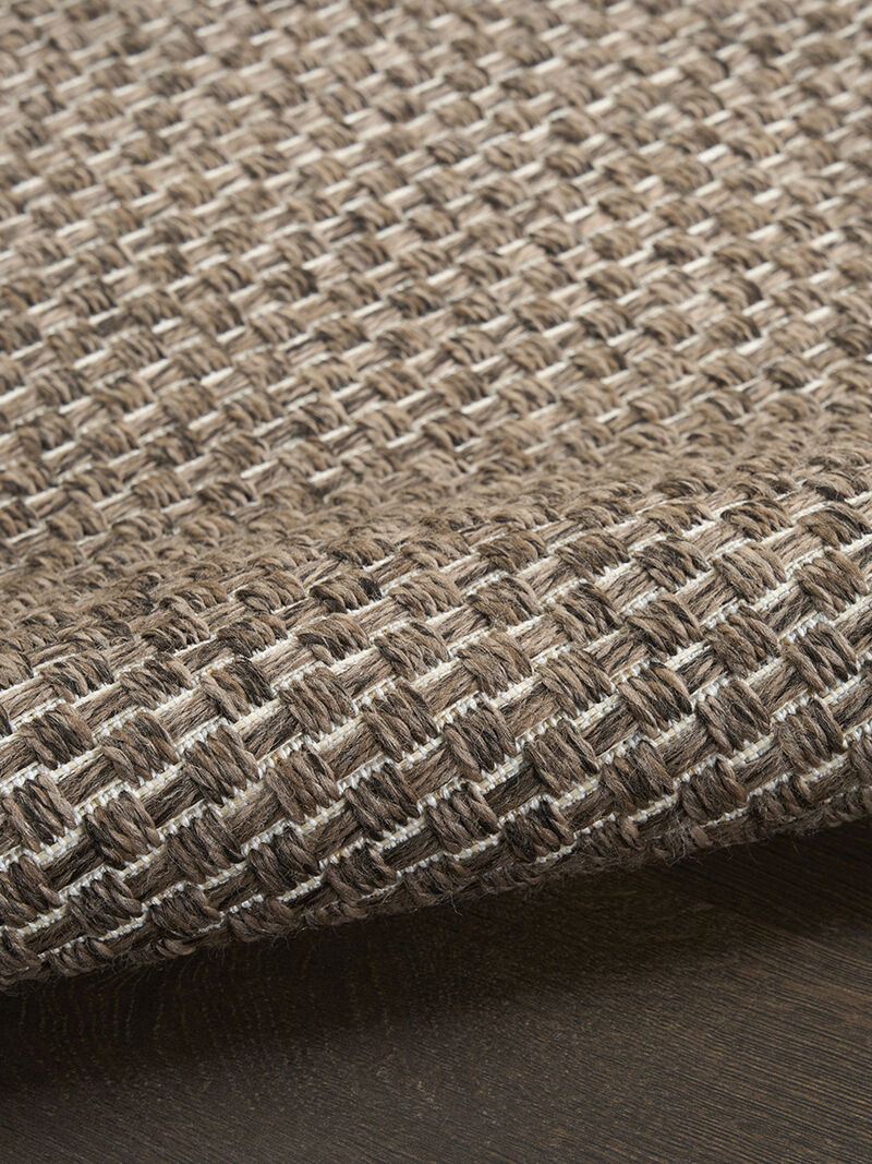 Tulum TLM03 Brown 2'2" x 10' Rug image number 5