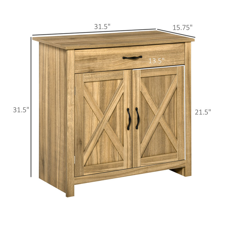 Hibgwa Farmhouse Sideboard Buffet Cabinet image number 9