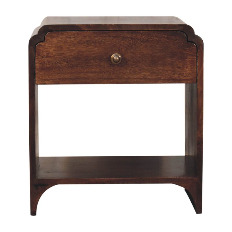 Artisan Furniture Solid Wood California Walnut Newton Bedside image number 0