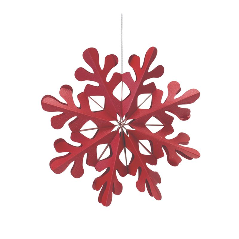 Paper Snowflake Ornament (Set of 6)