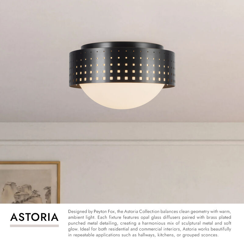 Astoria 10 in Flush Mount image number 6