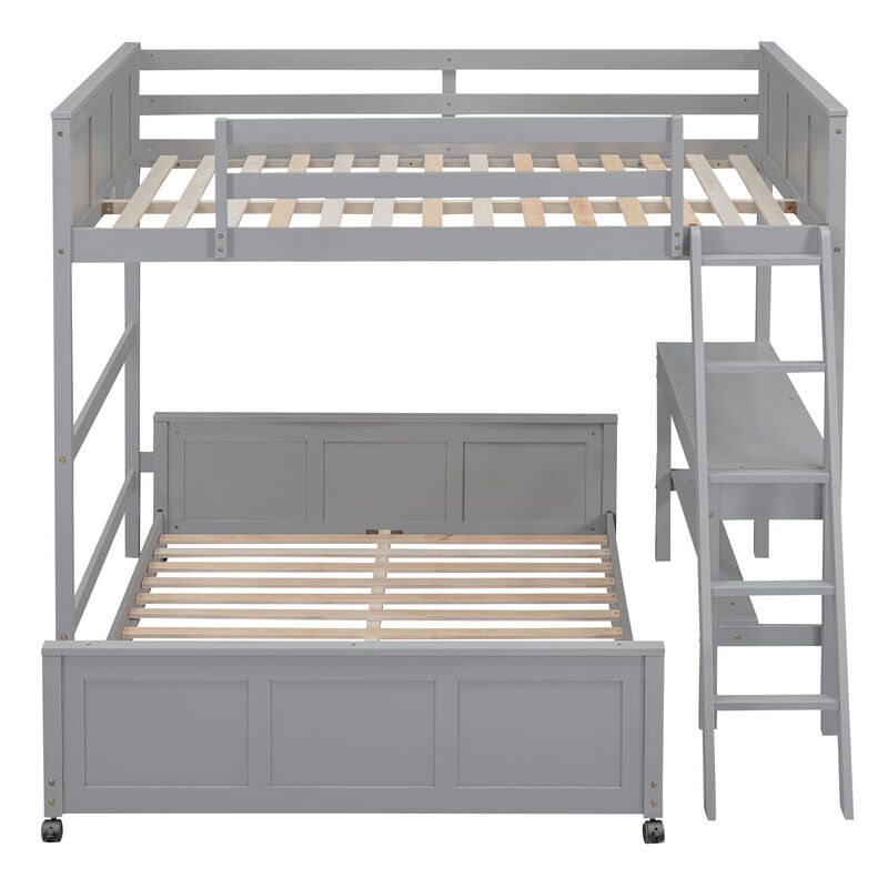 Merax Bunk Bed with Desk