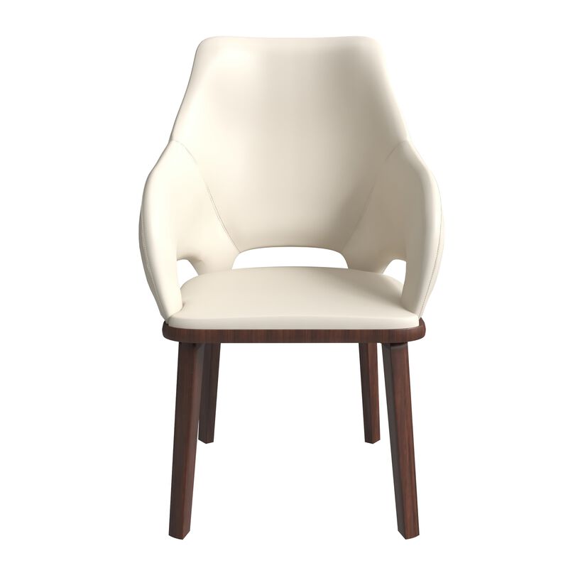 LeisureMod Vivara Collection Modern Dining Chair