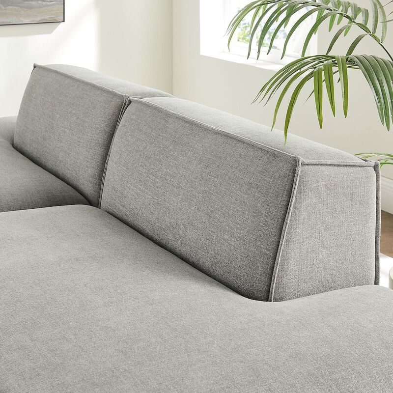 Restore 2-Piece Performance Fabric Upholstered Modular Loveseat image number 8