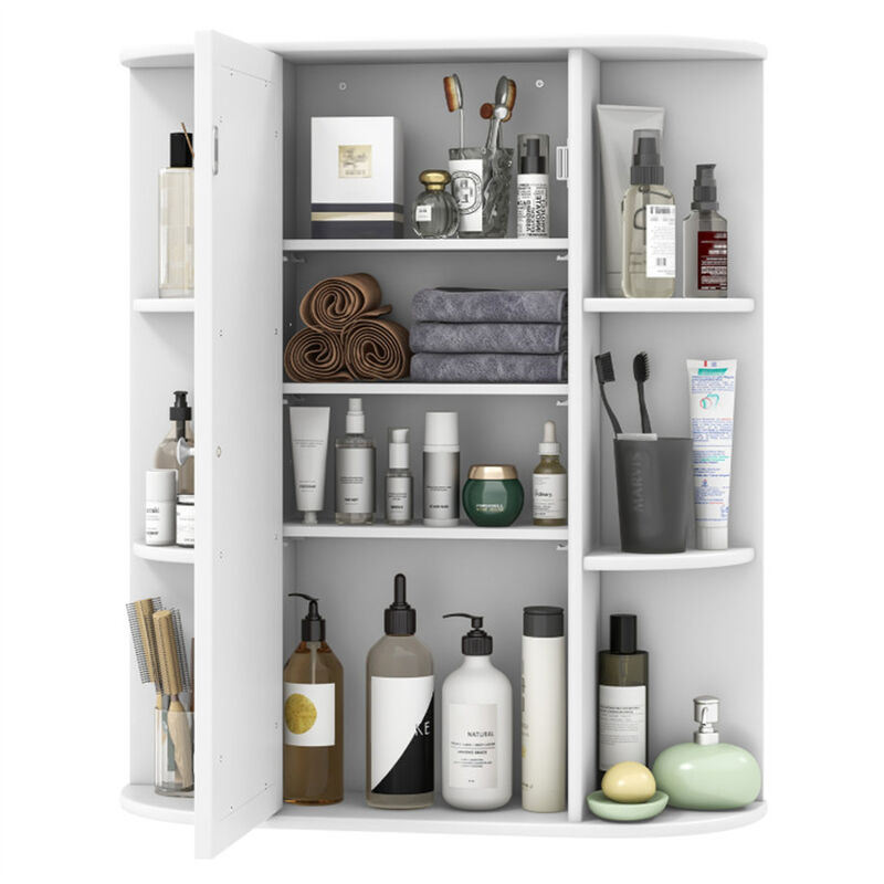 Classic Wall Cabinet for Bathroom, Kitchen, or Laundry Room