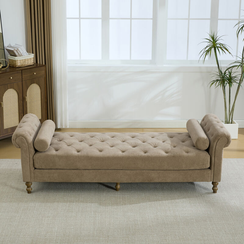 Glonmu Chenille Bench image number 2