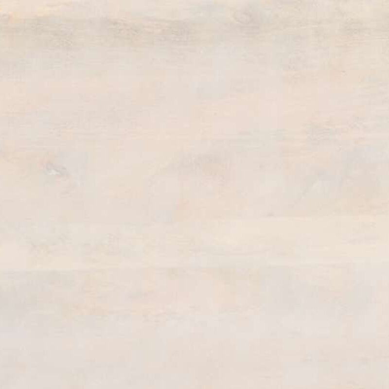 Keli Coffee Table, 58 Inch Minimalist Open Frame, Rustic Washed White Mango Wood